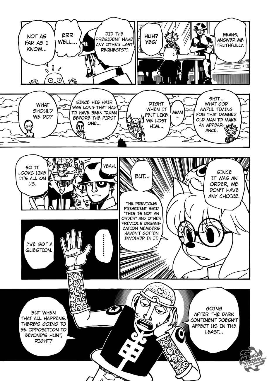 Hunter X Hunter Chapter 341 page 14 - Chapter 341: Threats