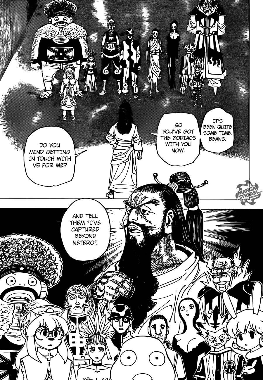 Hunter X Hunter Chapter 341 page 18 - Chapter 341: Threats