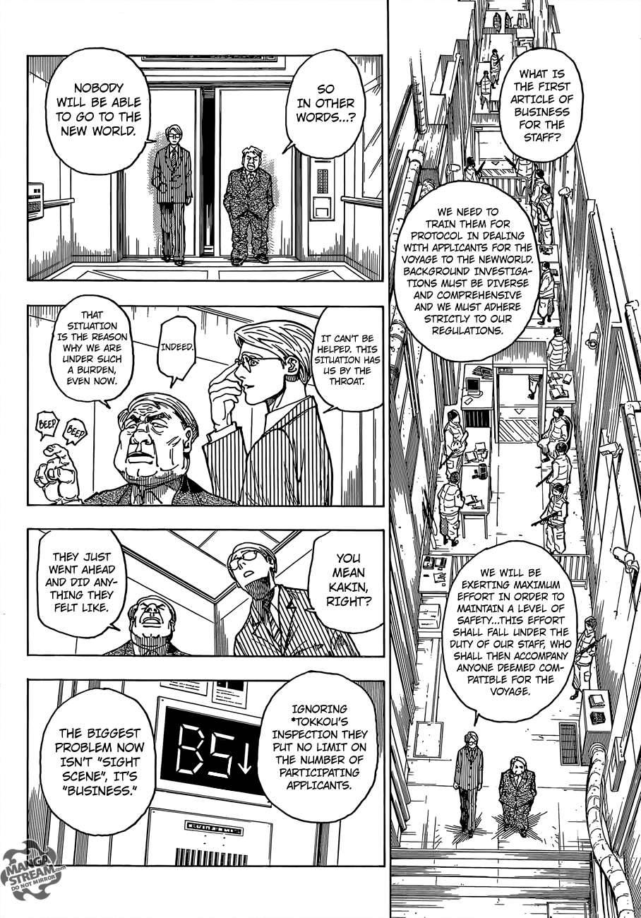 Hunter X Hunter Chapter 341 page 4 - Chapter 341: Threats