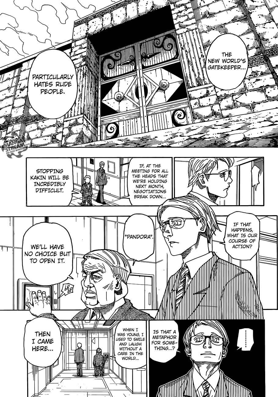Hunter X Hunter Chapter 341 page 5 - Chapter 341: Threats