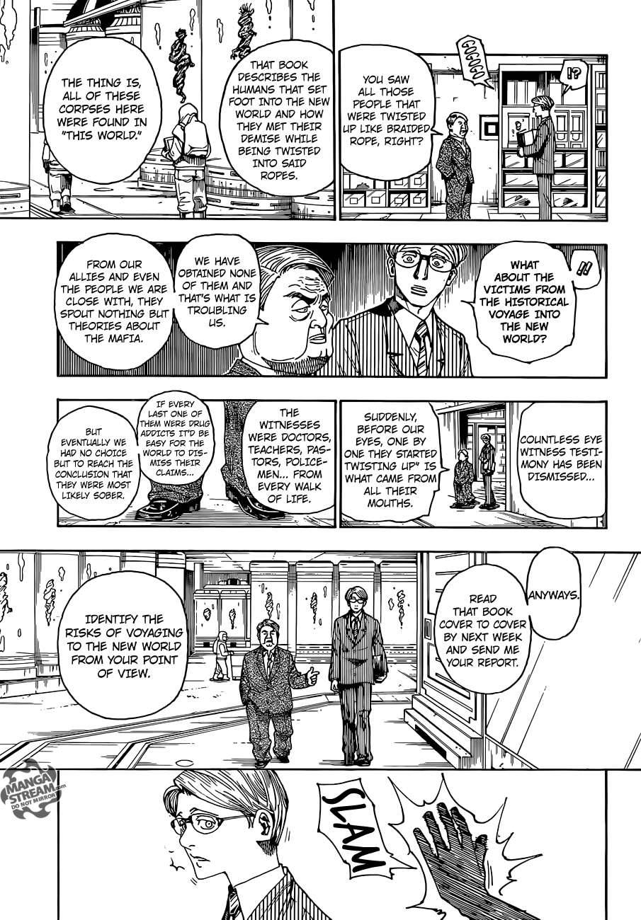 Hunter X Hunter Chapter 341 page 8 - Chapter 341: Threats