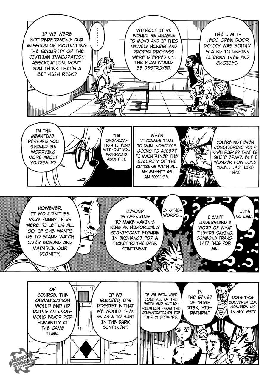 Hunter X Hunter Chapter 342 page 10 - Chapter 342: Challenge