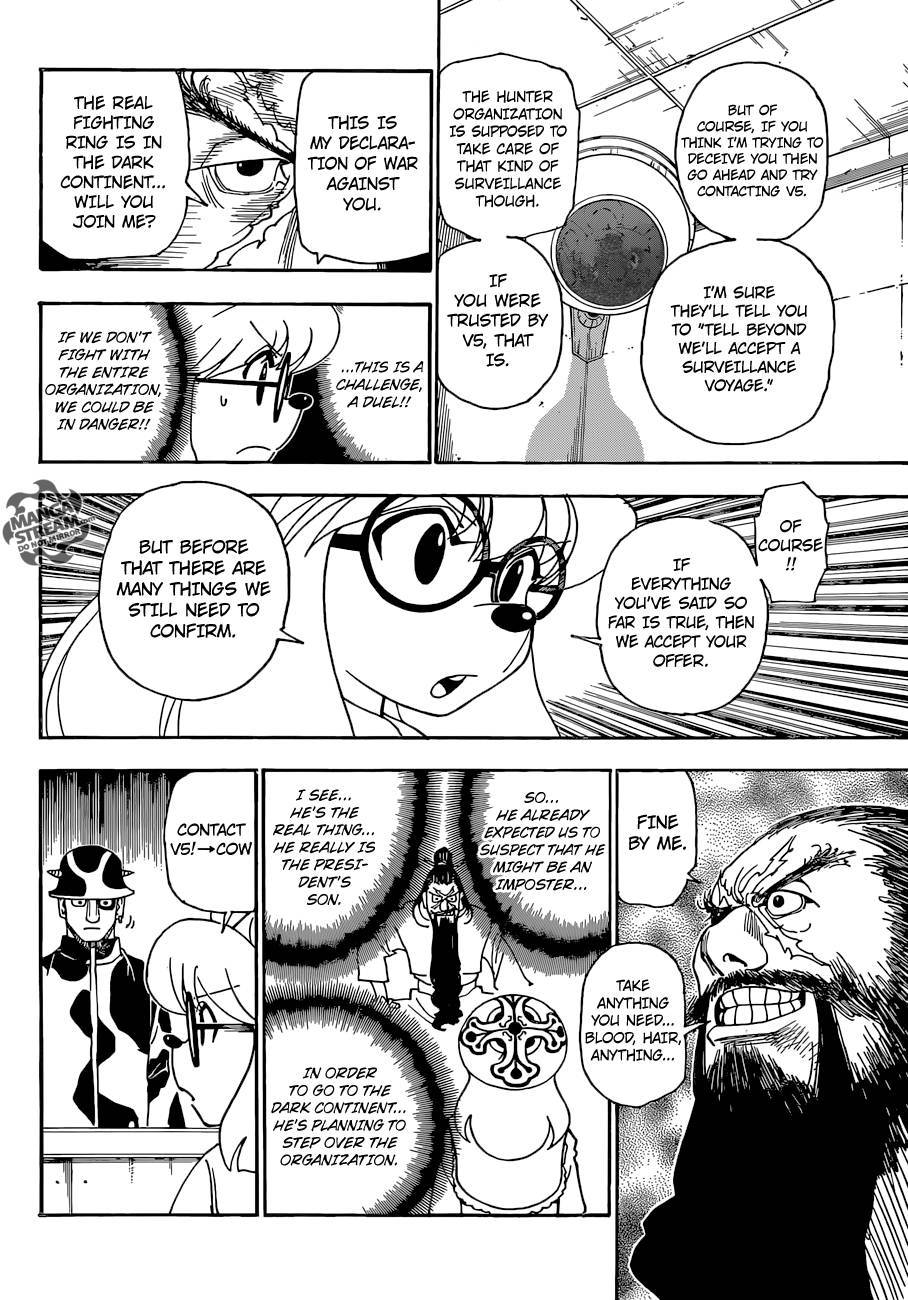 Hunter X Hunter Chapter 342 page 11 - Chapter 342: Challenge