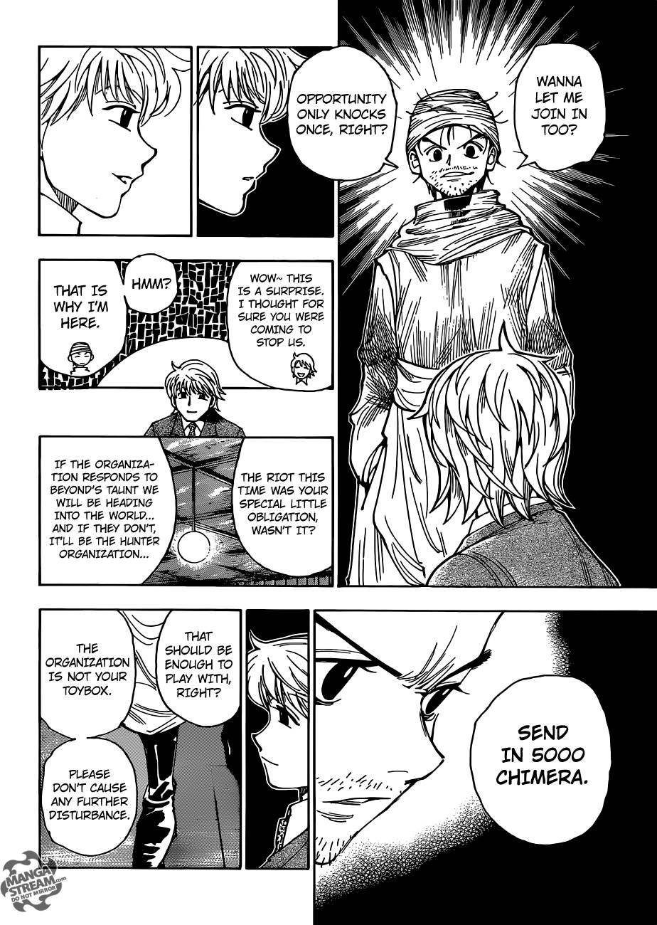 Hunter X Hunter Chapter 342 page 18 - Chapter 342: Challenge