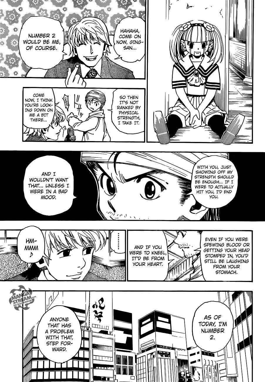 Hunter X Hunter Chapter 343 page 12 - Chapter 343: Invitation