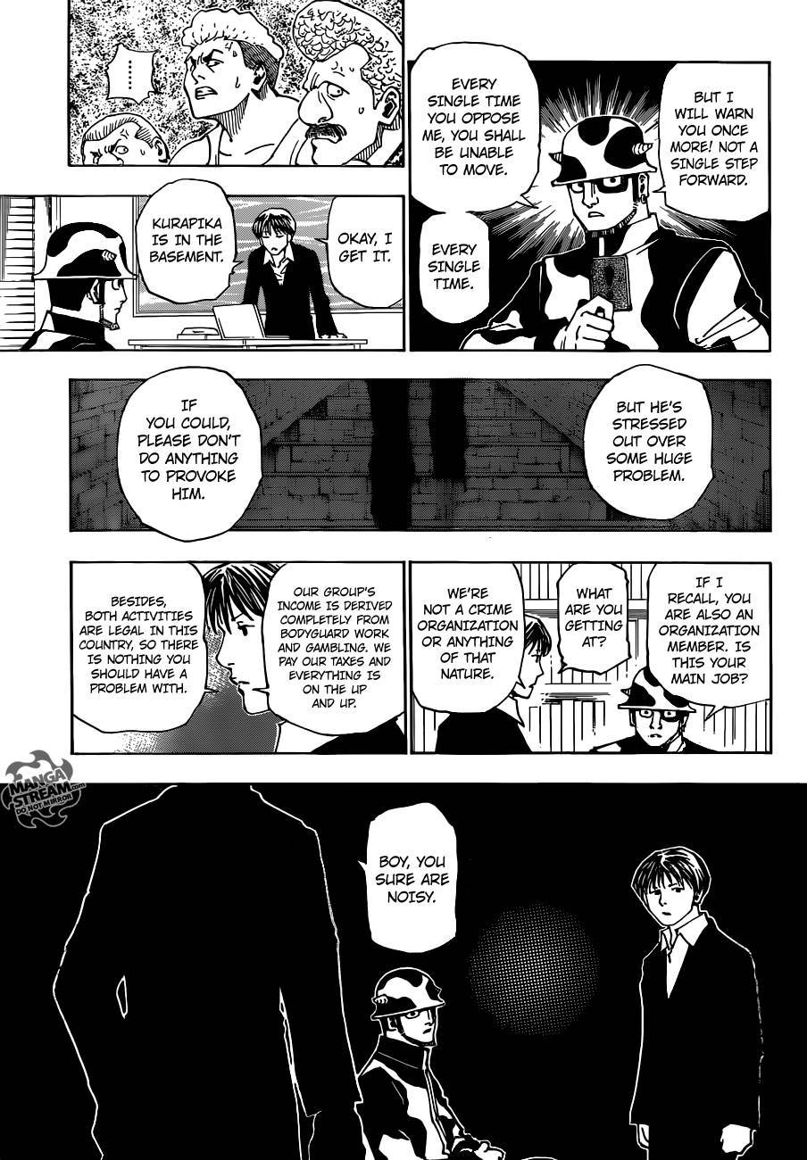Hunter X Hunter Chapter 343 page 16 - Chapter 343: Invitation