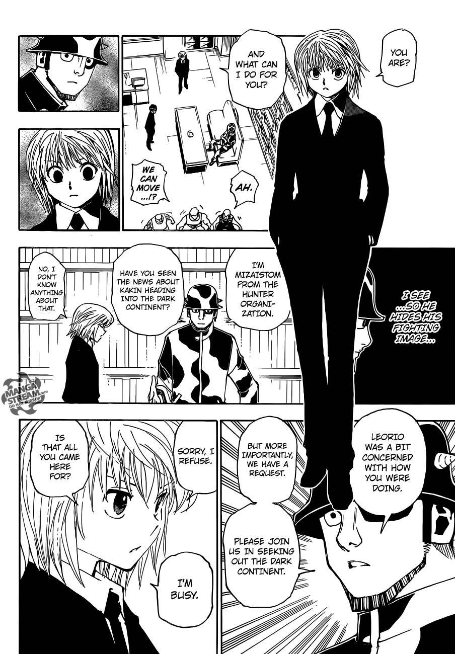 Hunter X Hunter Chapter 343 page 17 - Chapter 343: Invitation