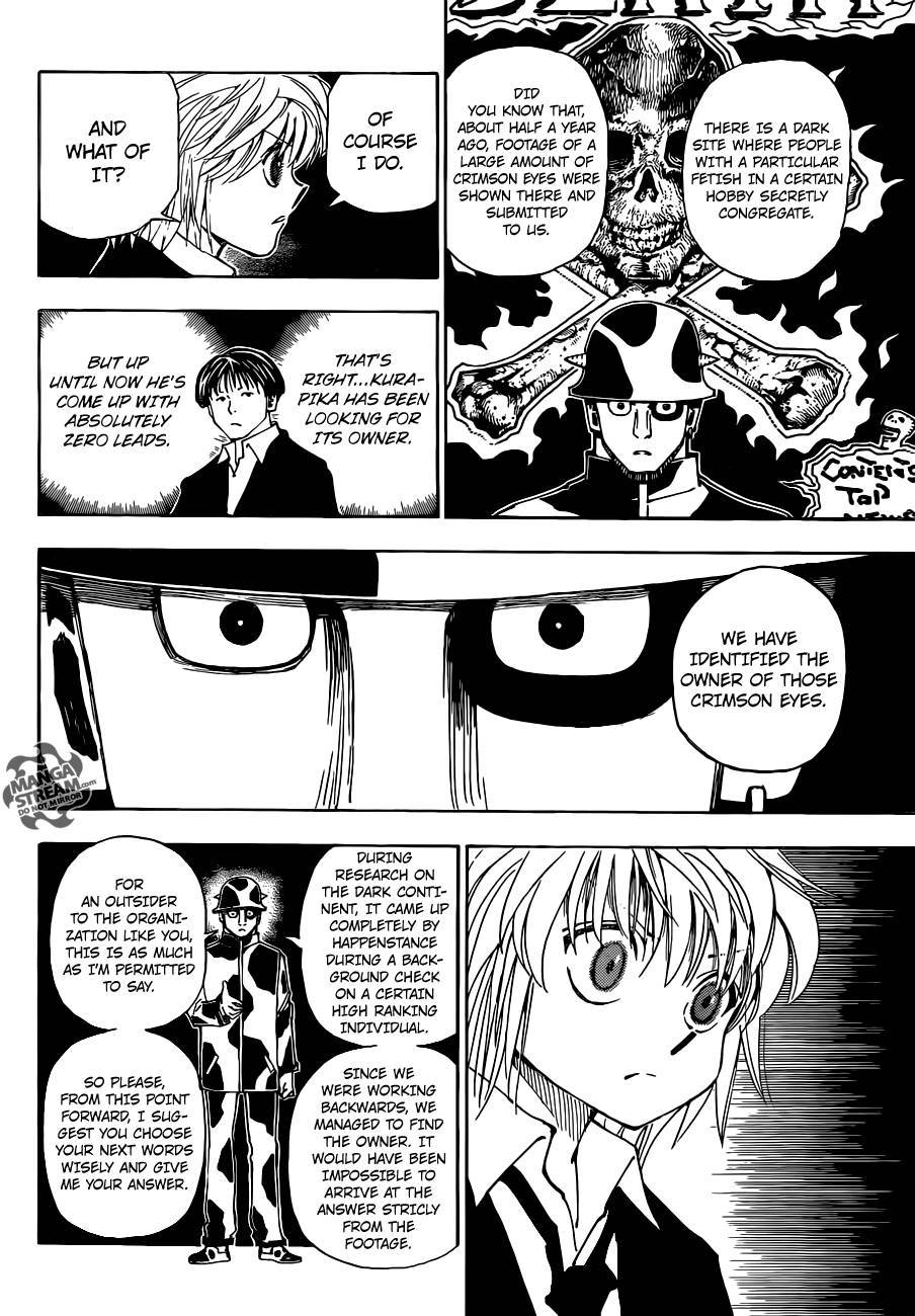Hunter X Hunter Chapter 343 page 19 - Chapter 343: Invitation