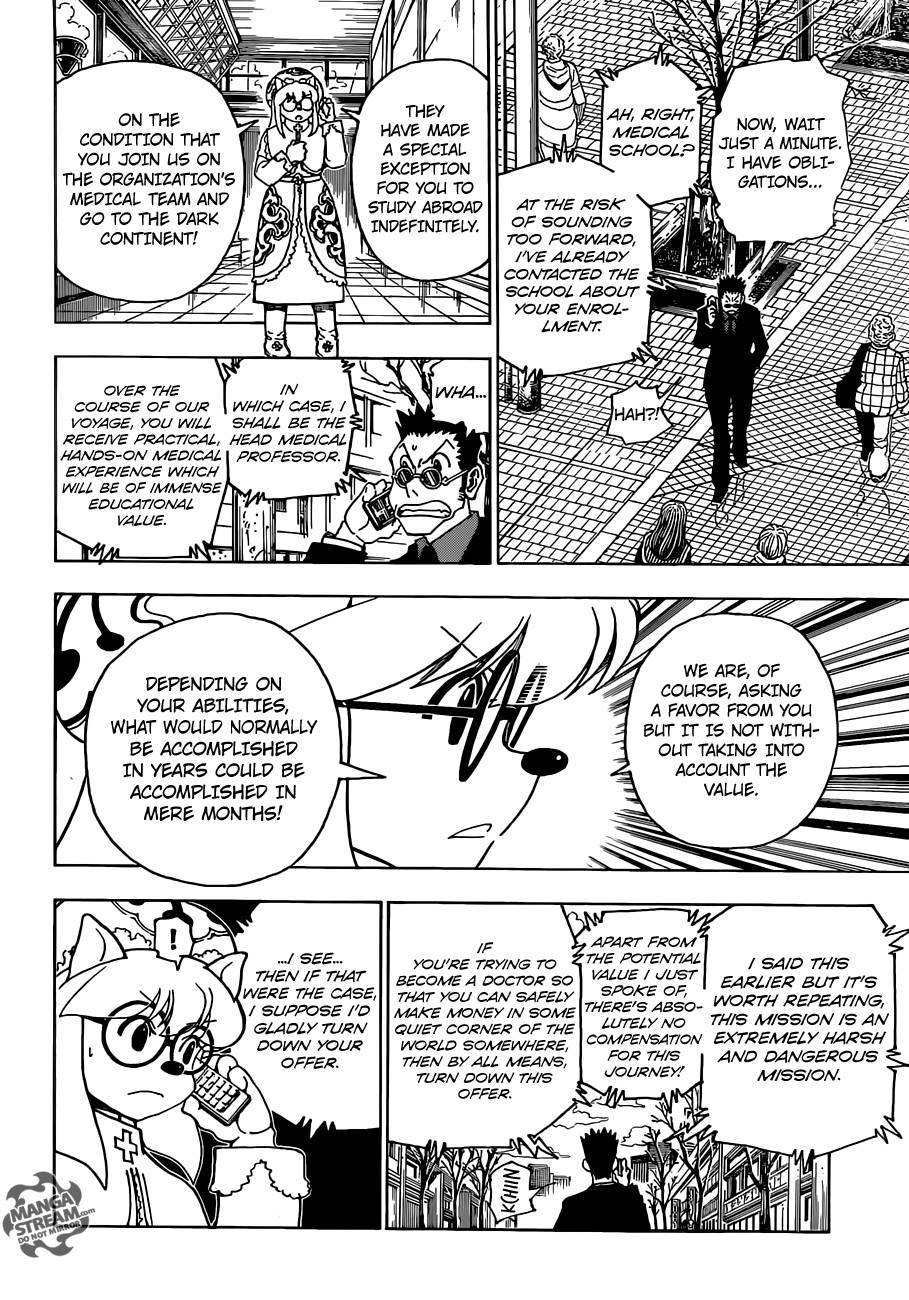 Hunter X Hunter Chapter 343 page 3 - Chapter 343: Invitation