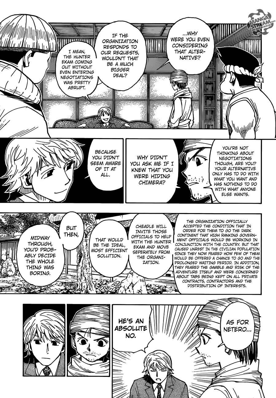 Hunter X Hunter Chapter 343 page 6 - Chapter 343: Invitation