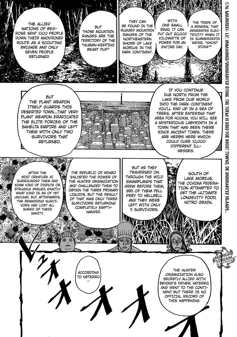 Hunter X Hunter Chapter 344 page 13 - Chapter 344: Author