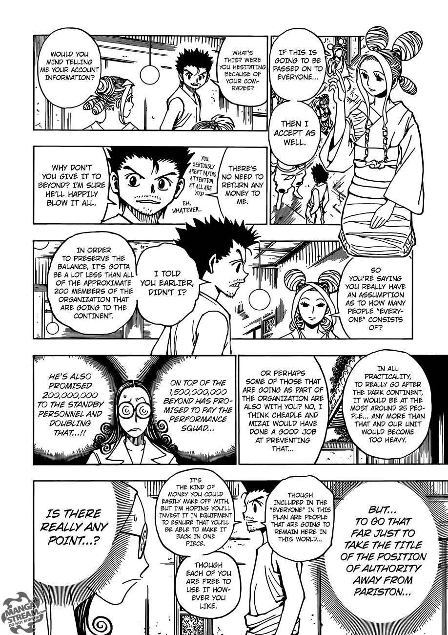Hunter X Hunter Chapter 345 page 10 - Chapter 345: Signature