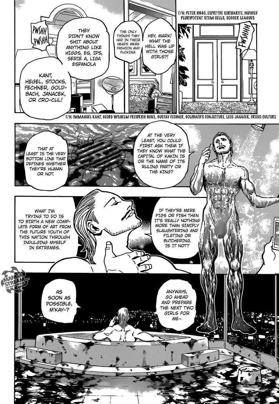 Hunter X Hunter Chapter 345 page 14 - Chapter 345: Signature