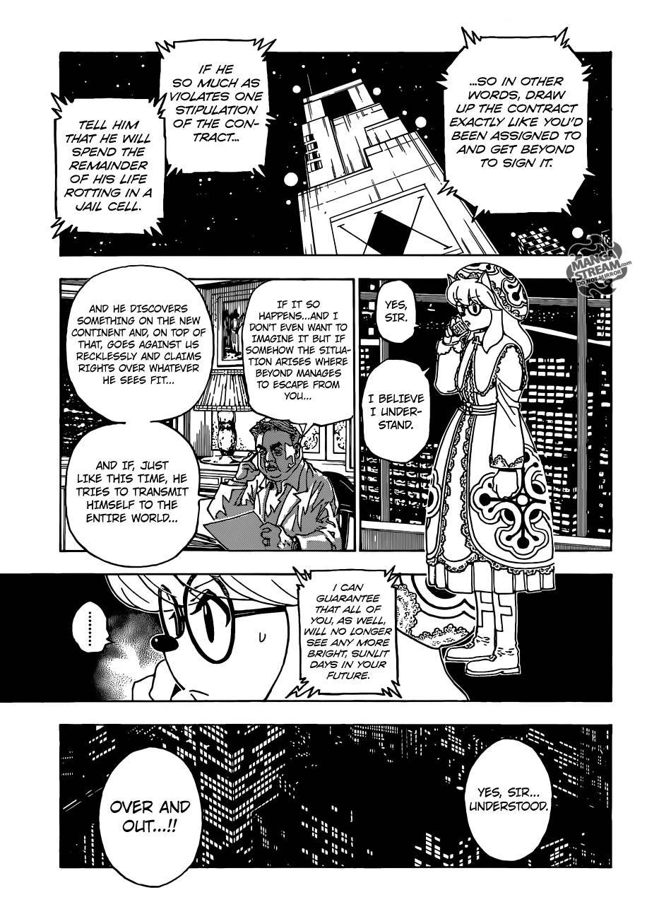 Hunter X Hunter Chapter 345 page 15 - Chapter 345: Signature