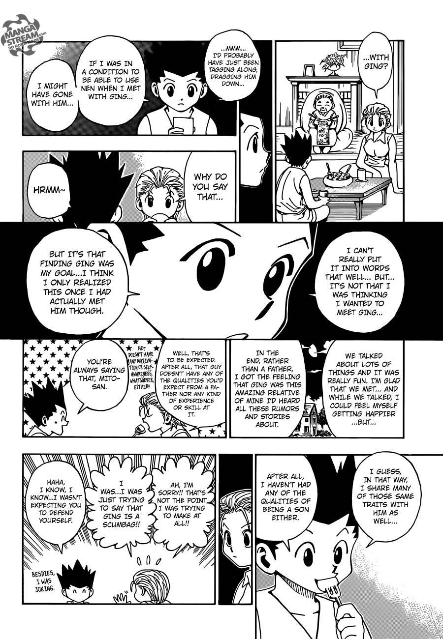 Hunter X Hunter Chapter 345 page 4 - Chapter 345: Signature