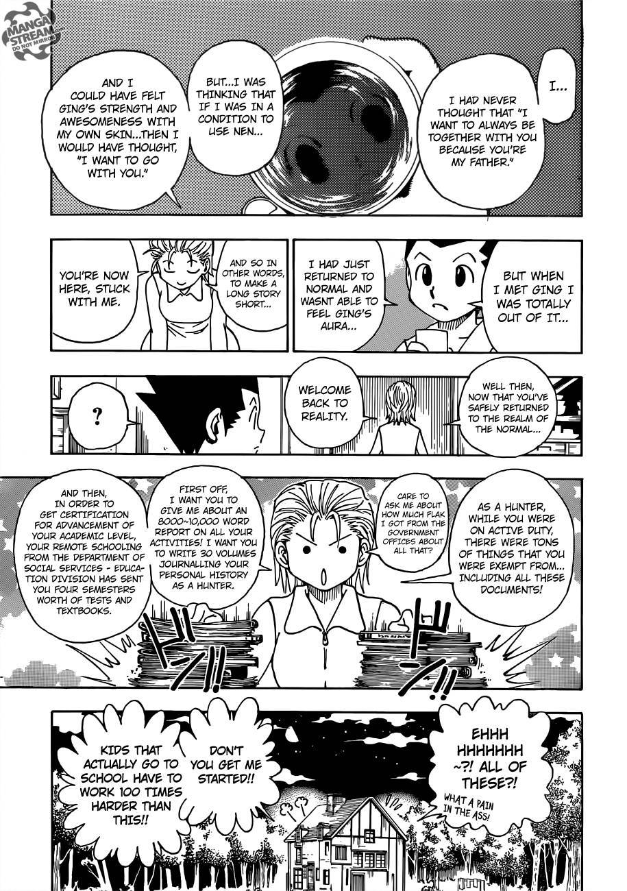 Hunter X Hunter Chapter 345 page 5 - Chapter 345: Signature