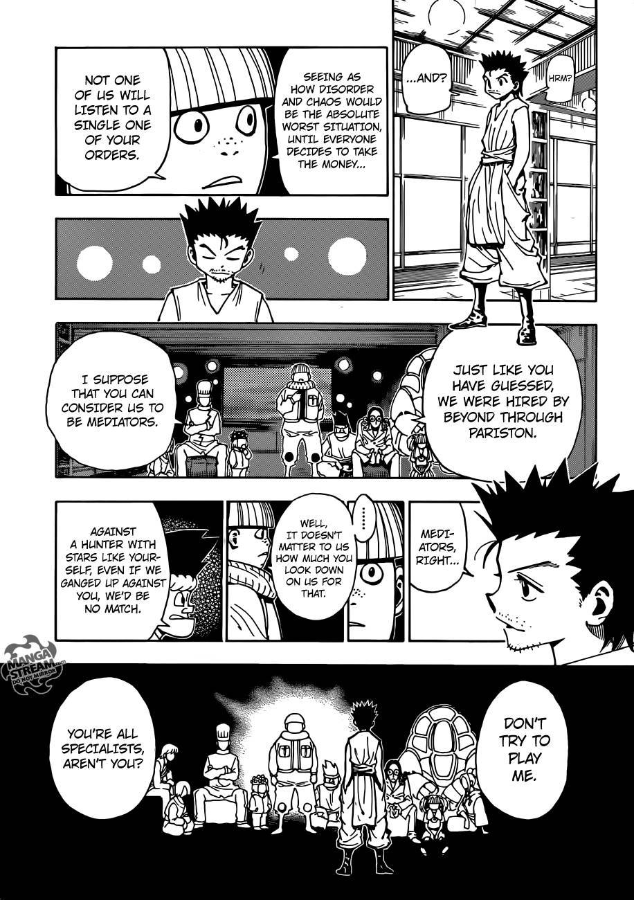 Hunter X Hunter Chapter 345 page 7 - Chapter 345: Signature