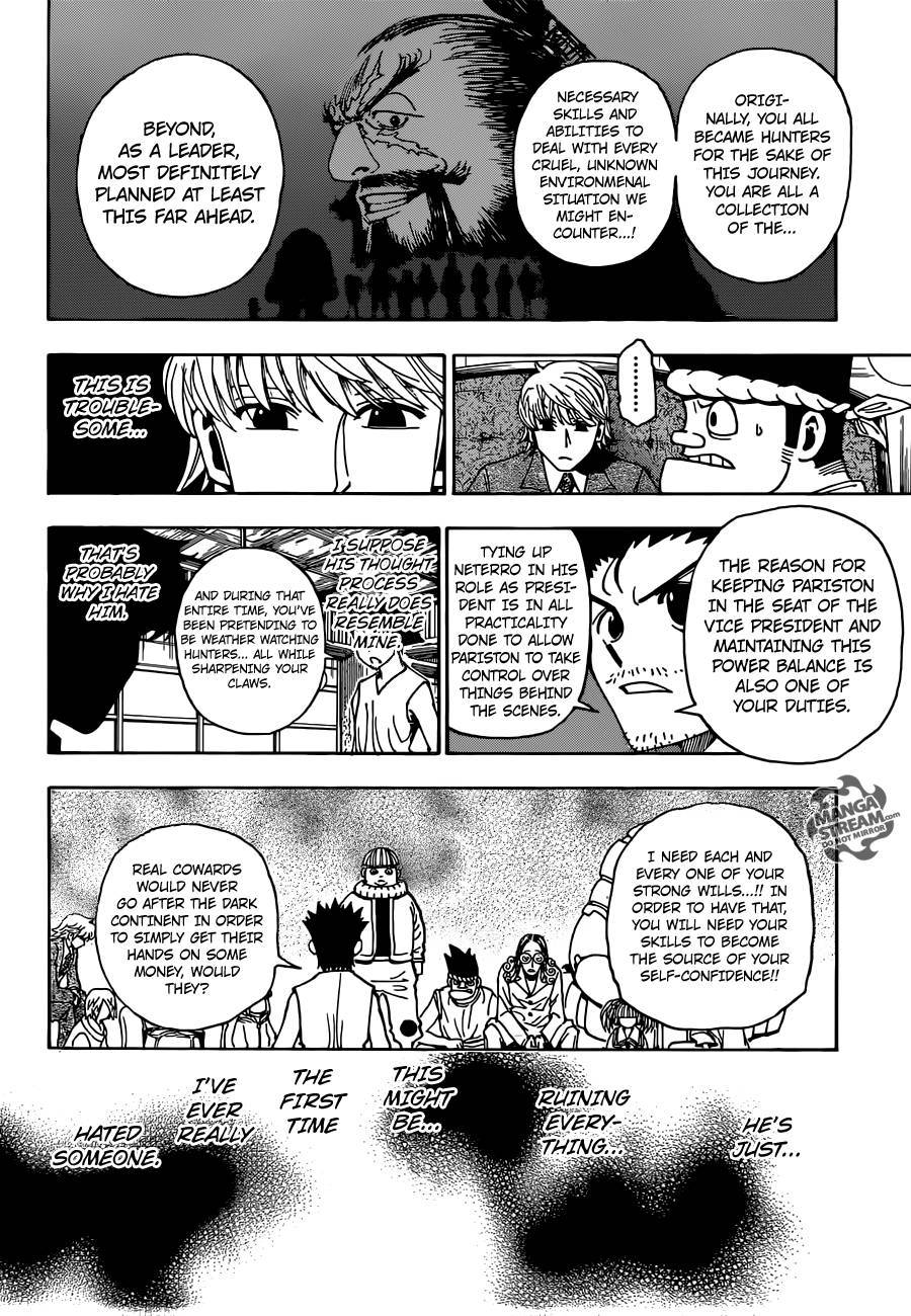 Hunter X Hunter Chapter 345 page 8 - Chapter 345: Signature