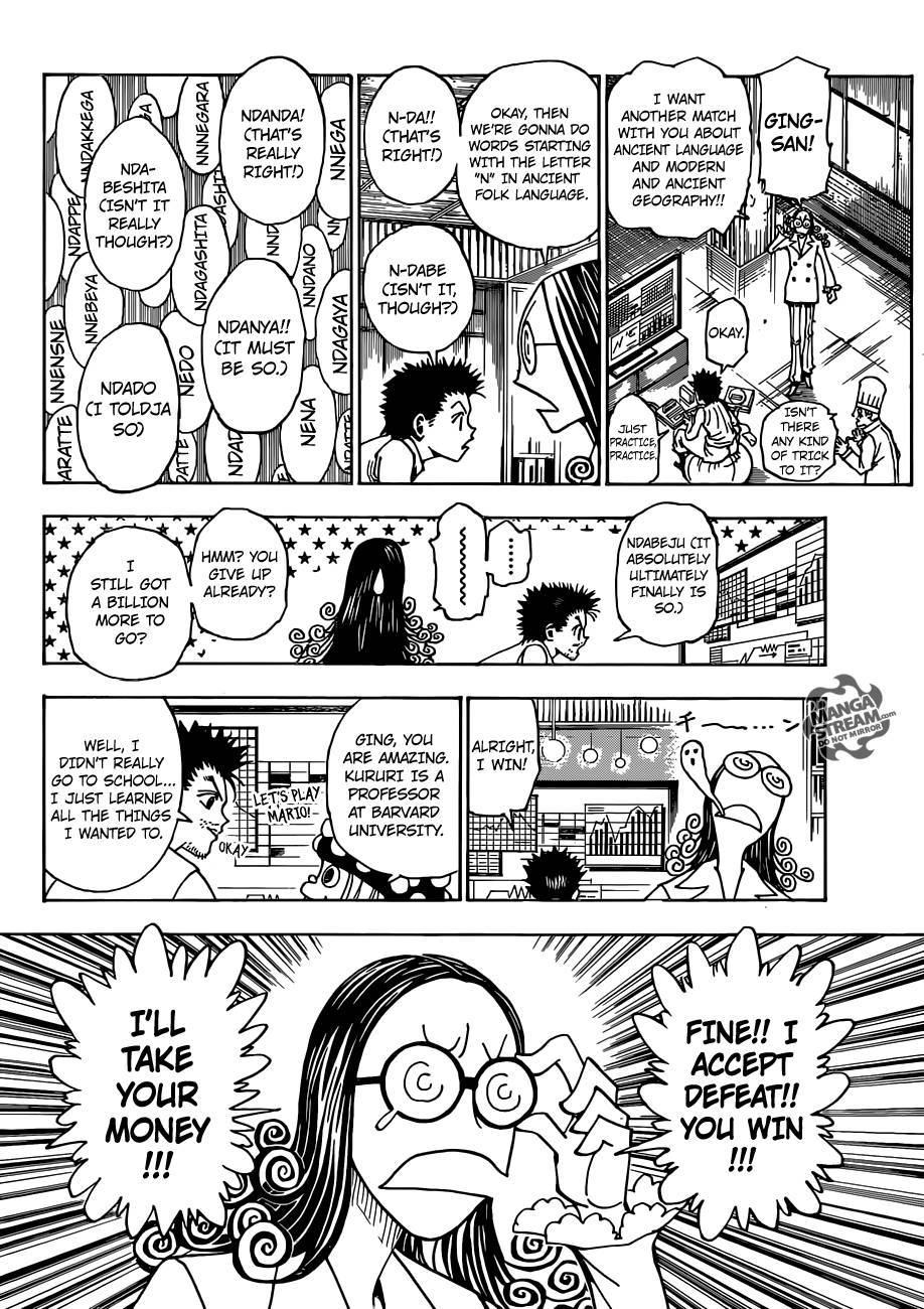Hunter X Hunter Chapter 346 page 13 - Chapter 346: Options