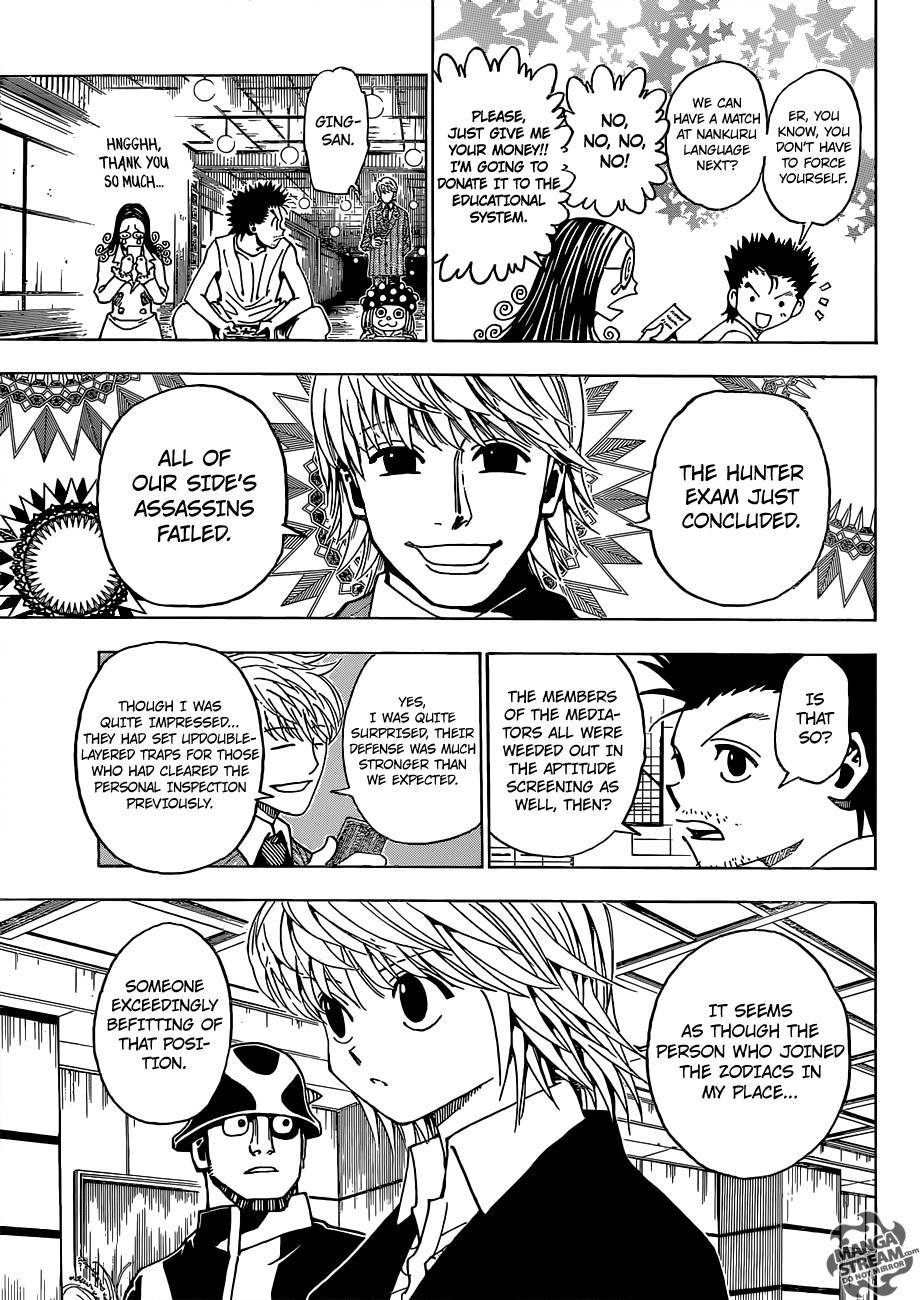 Hunter X Hunter Chapter 346 page 14 - Chapter 346: Options