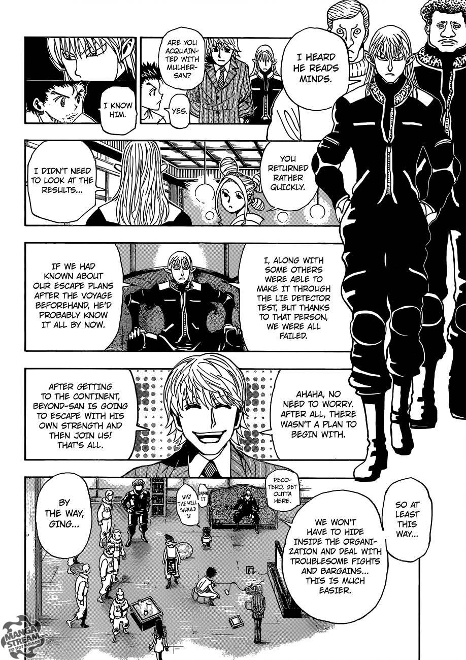 Hunter X Hunter Chapter 346 page 15 - Chapter 346: Options