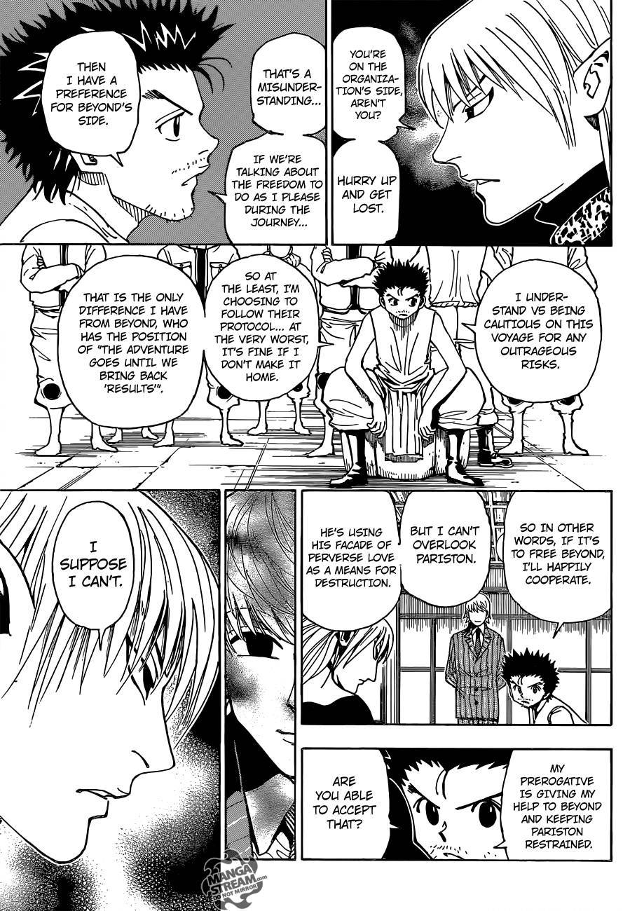 Hunter X Hunter Chapter 346 page 16 - Chapter 346: Options