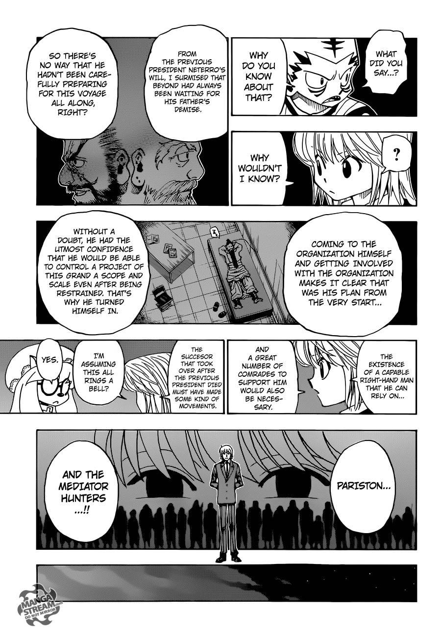 Hunter X Hunter Chapter 346 page 4 - Chapter 346: Options