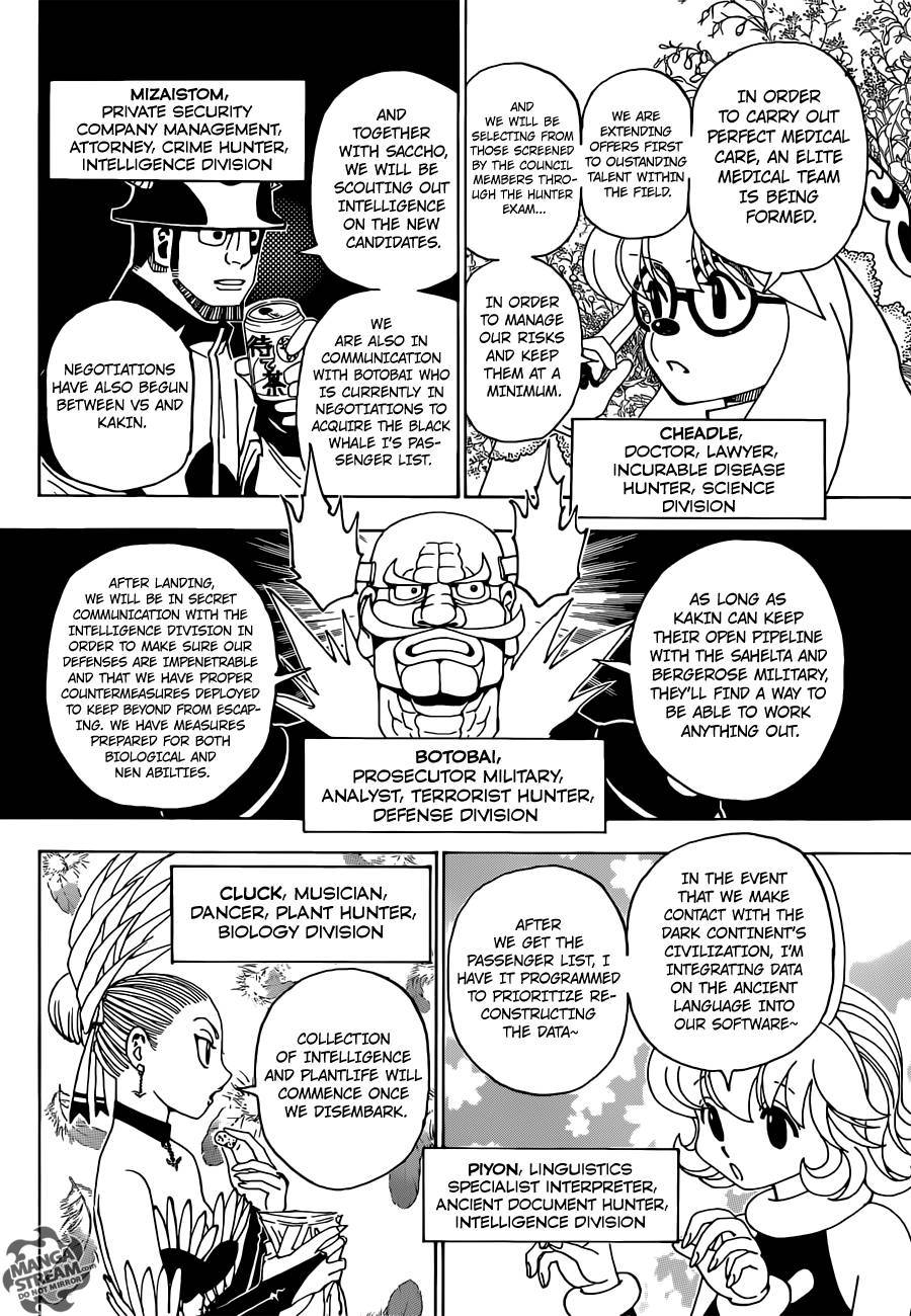 Hunter X Hunter Chapter 346 page 7 - Chapter 346: Options