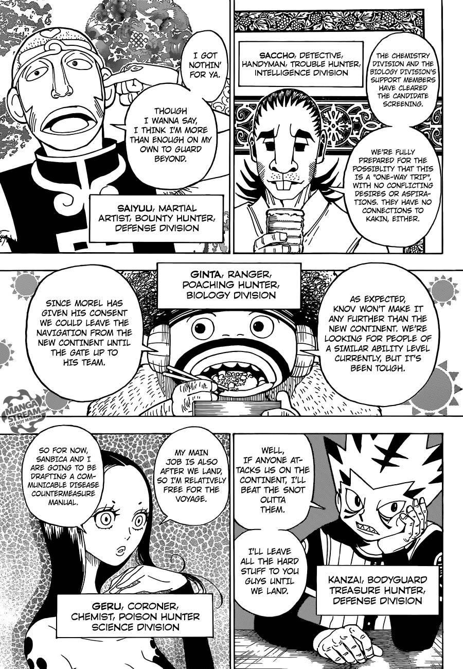 Hunter X Hunter Chapter 346 page 8 - Chapter 346: Options