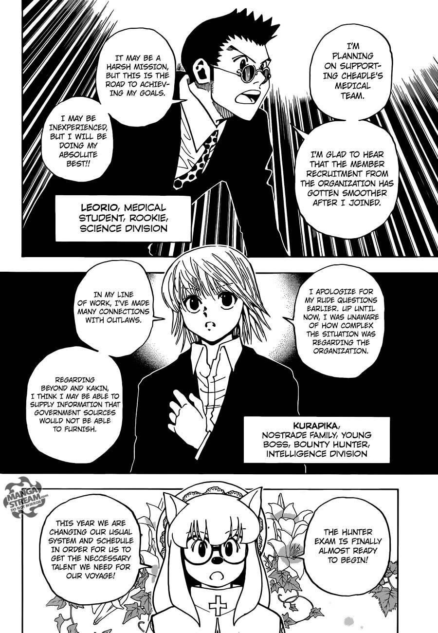 Hunter X Hunter Chapter 346 page 9 - Chapter 346: Options