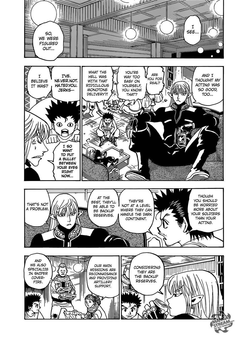 Hunter X Hunter Chapter 347 page 11 - Chapter 347: Inauguration