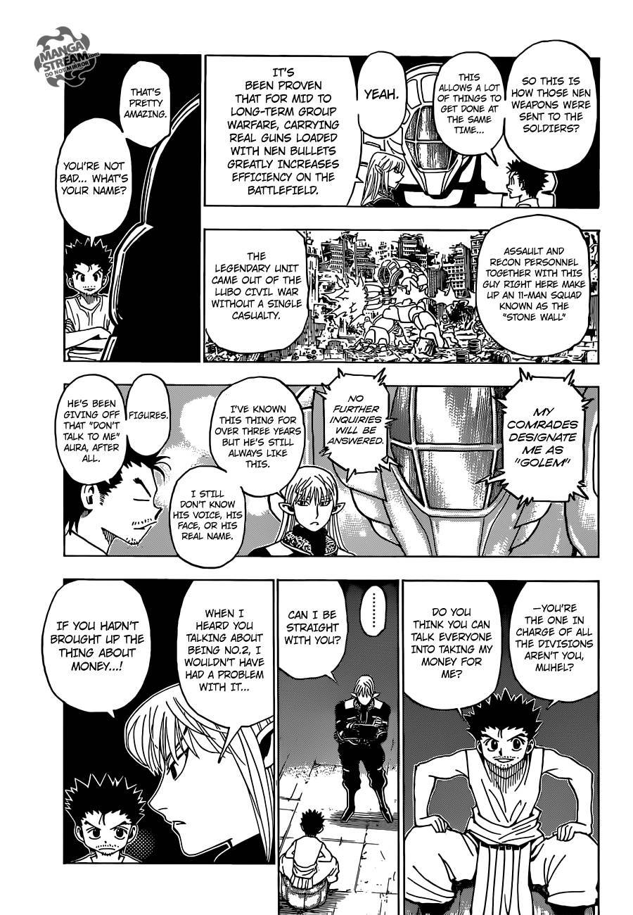 Hunter X Hunter Chapter 347 page 13 - Chapter 347: Inauguration