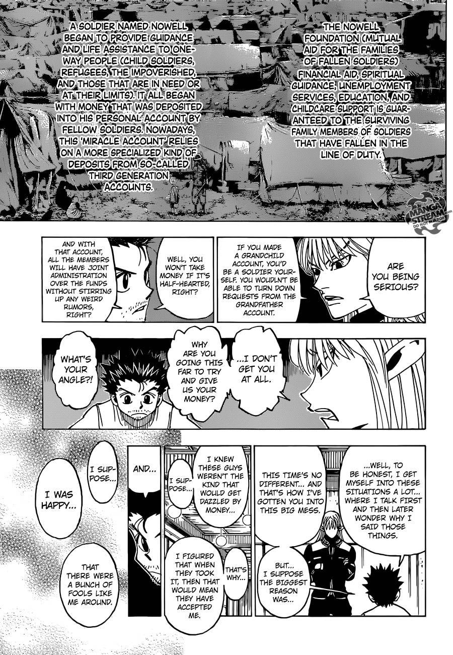 Hunter X Hunter Chapter 347 page 15 - Chapter 347: Inauguration