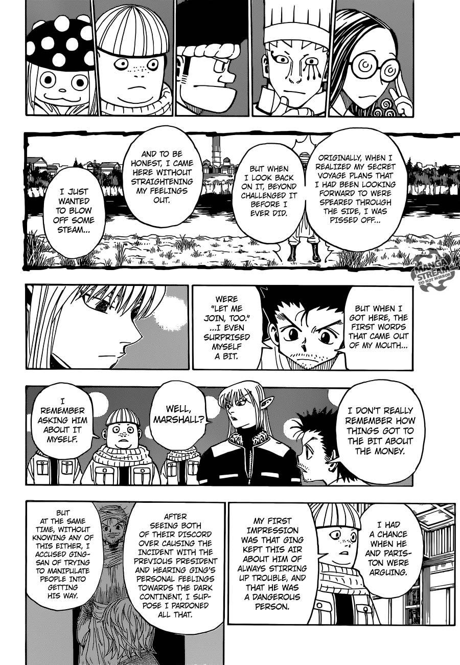 Hunter X Hunter Chapter 347 page 16 - Chapter 347: Inauguration