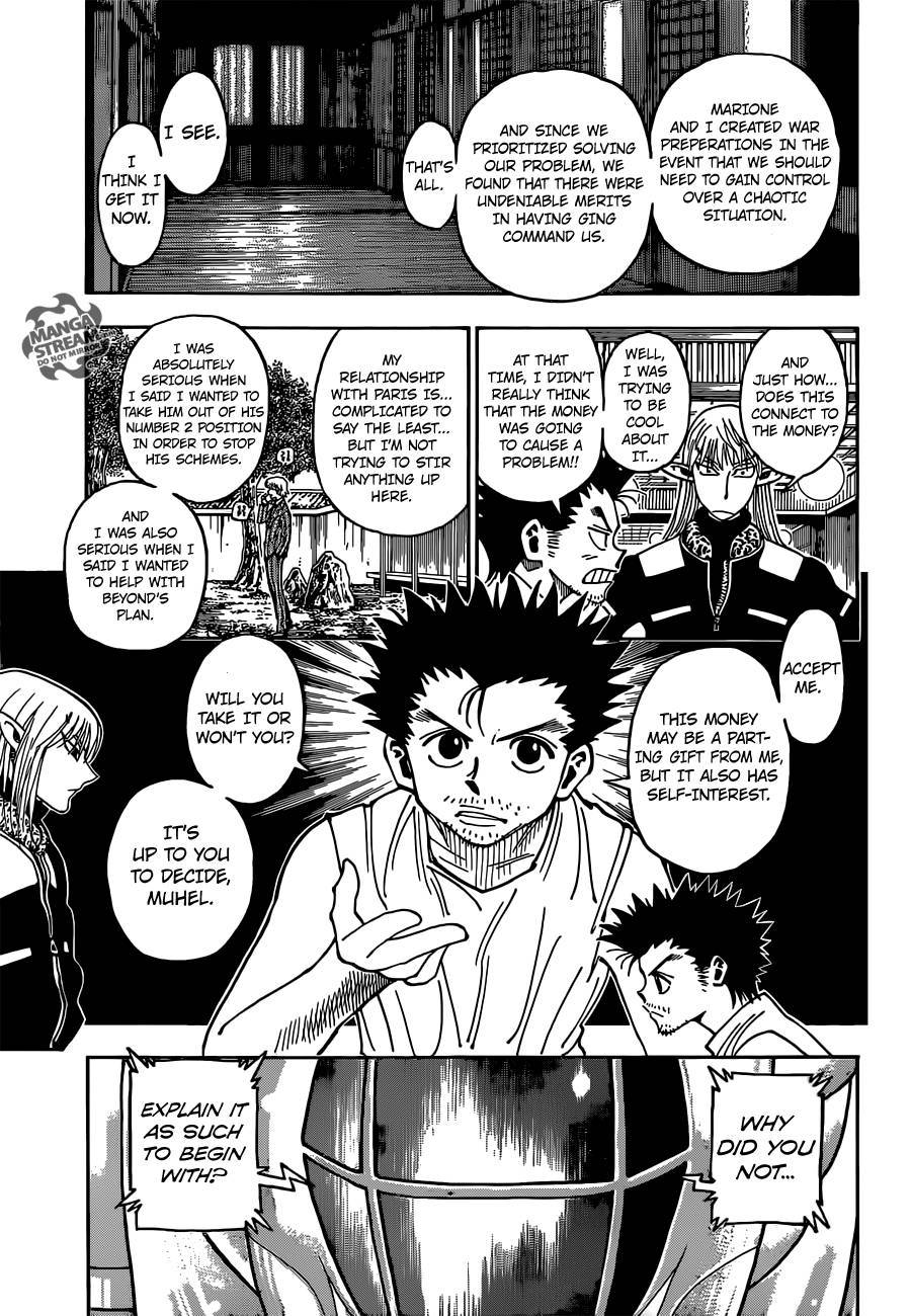 Hunter X Hunter Chapter 347 page 17 - Chapter 347: Inauguration