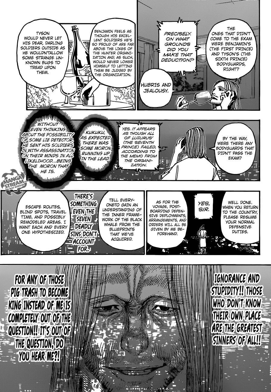 Hunter X Hunter Chapter 348 page 11 - Chapter 348: Resolve