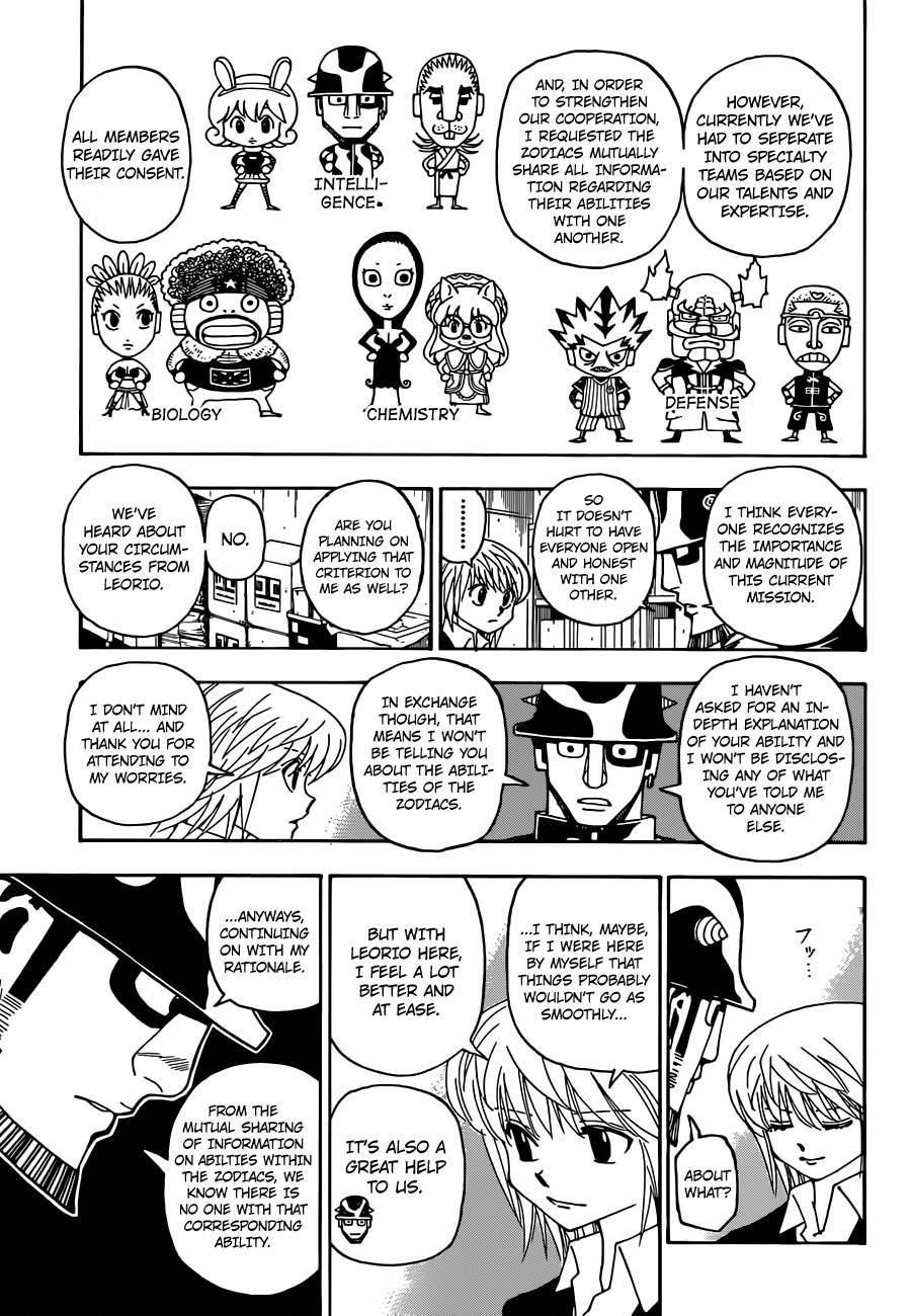 Hunter X Hunter Chapter 348 page 13 - Chapter 348: Resolve