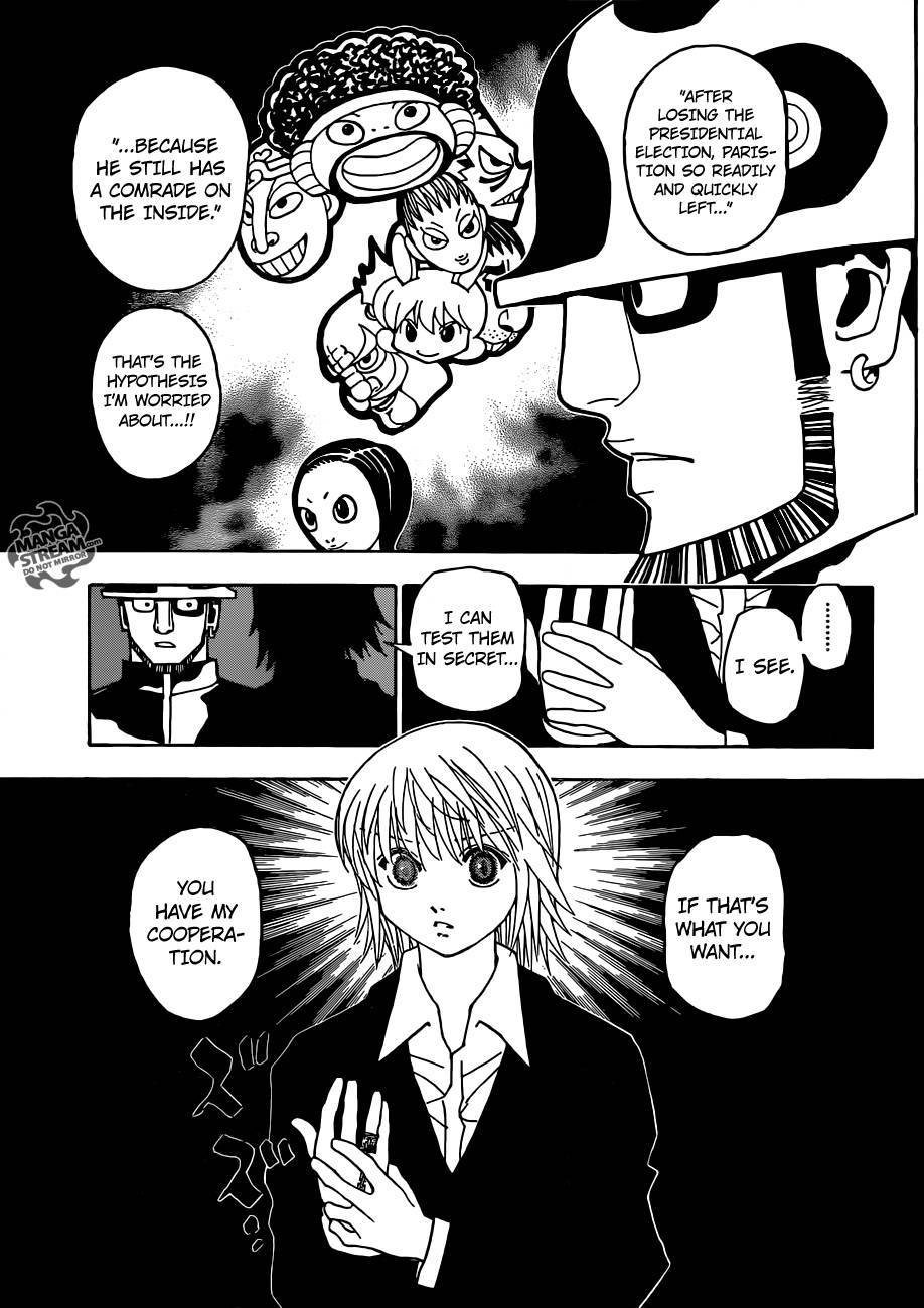 Hunter X Hunter Chapter 348 page 15 - Chapter 348: Resolve