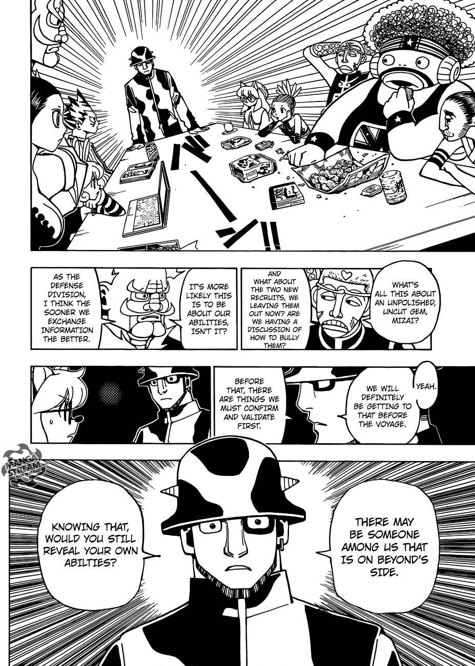 Hunter X Hunter Chapter 348 page 16 - Chapter 348: Resolve