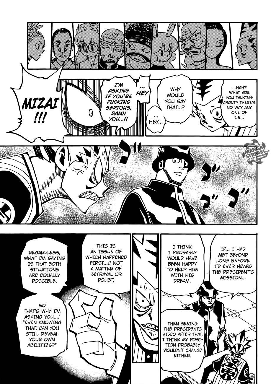 Hunter X Hunter Chapter 348 page 17 - Chapter 348: Resolve