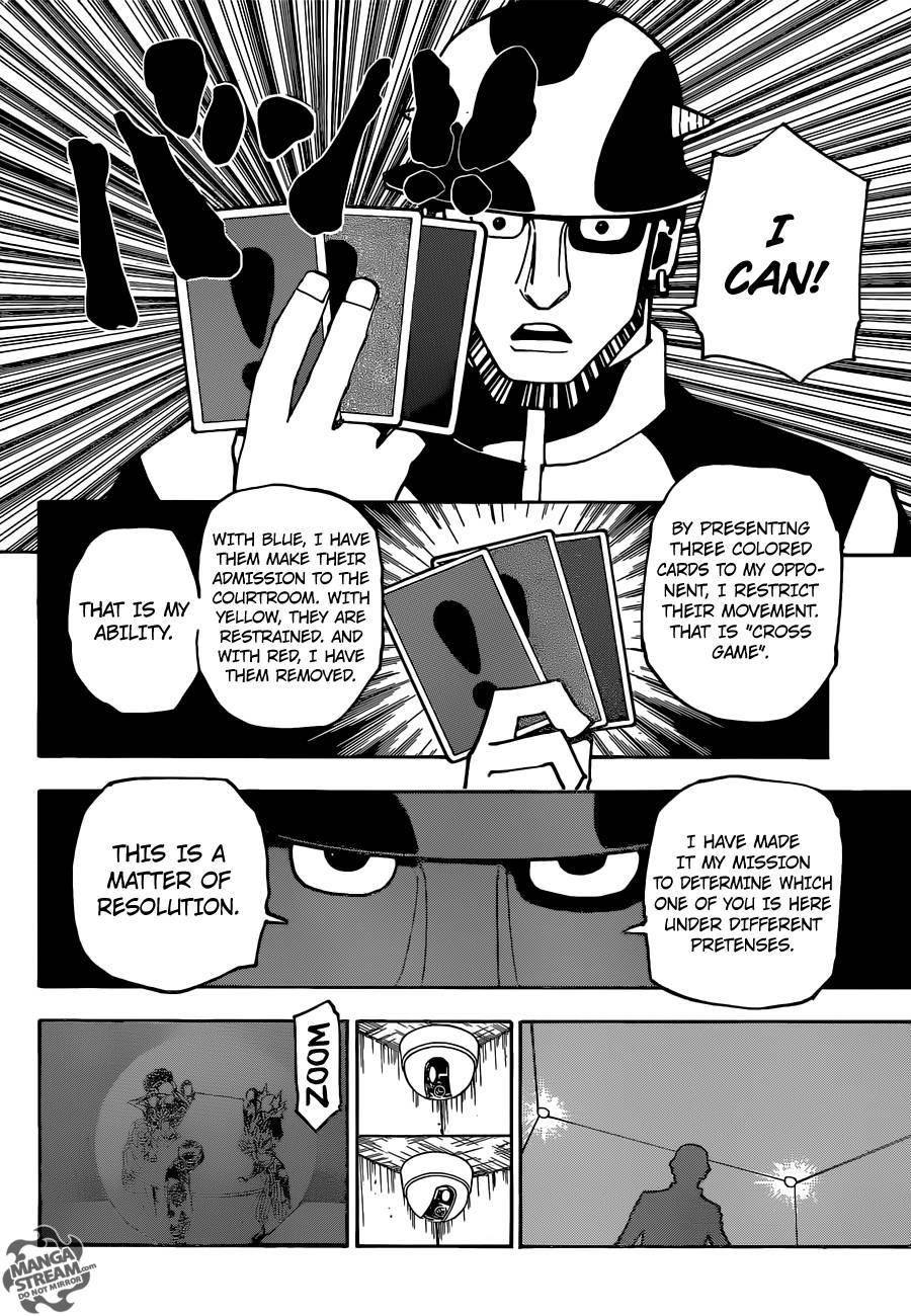 Hunter X Hunter Chapter 348 page 18 - Chapter 348: Resolve