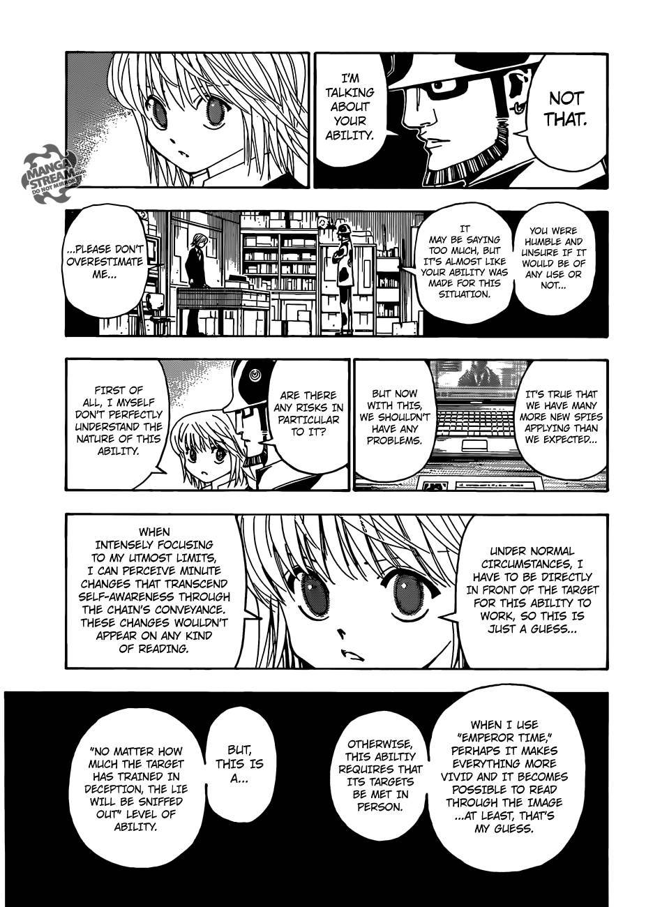 Hunter X Hunter Chapter 348 page 3 - Chapter 348: Resolve