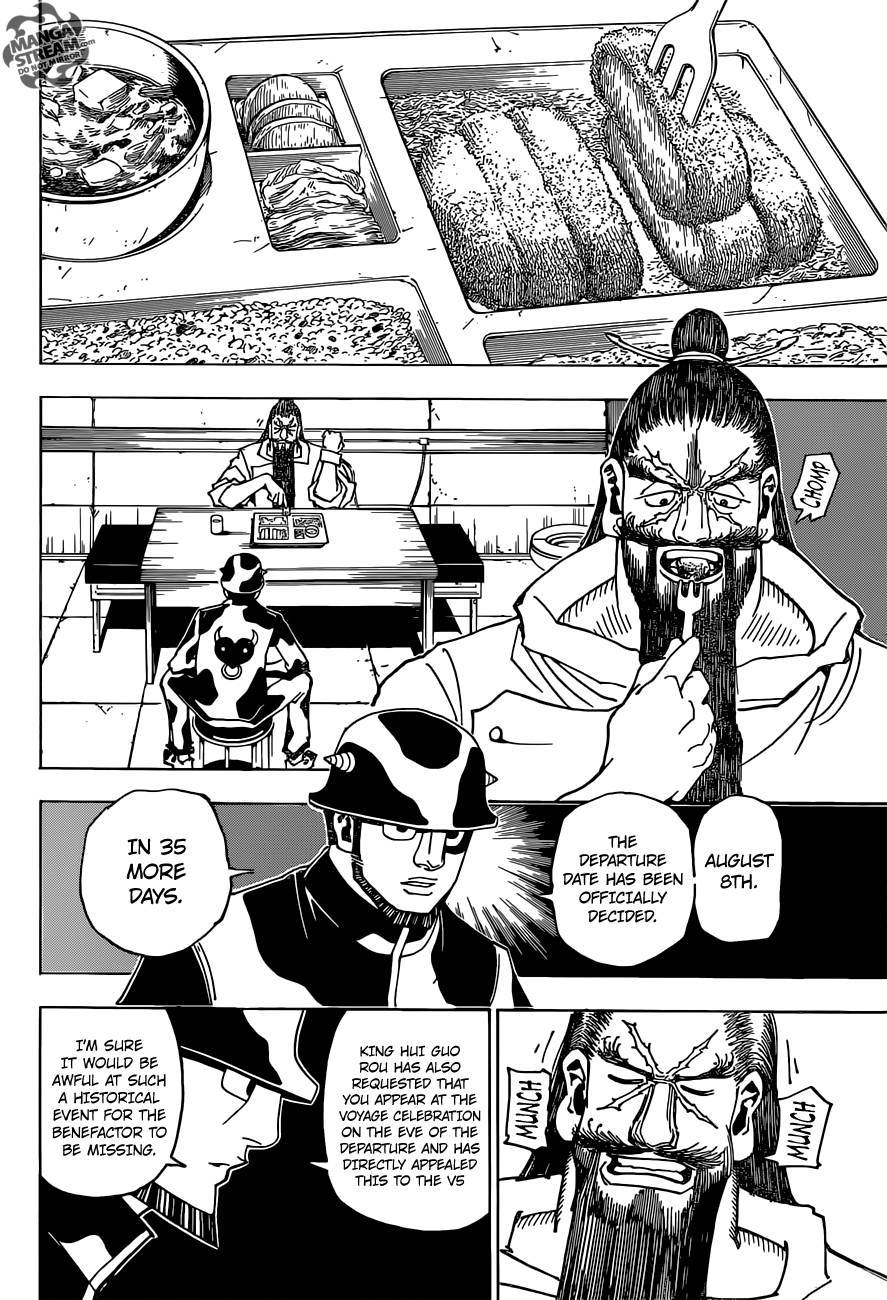 Hunter X Hunter Chapter 349 page 11 - Chapter 349: Worm Toxin