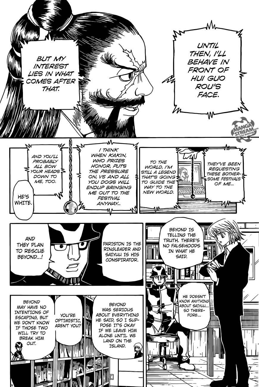 Hunter X Hunter Chapter 349 page 13 - Chapter 349: Worm Toxin