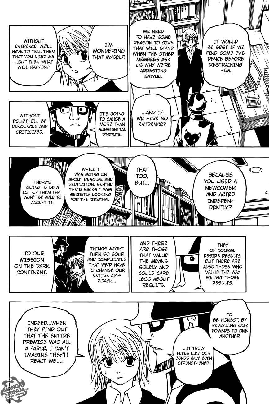 Hunter X Hunter Chapter 349 page 17 - Chapter 349: Worm Toxin