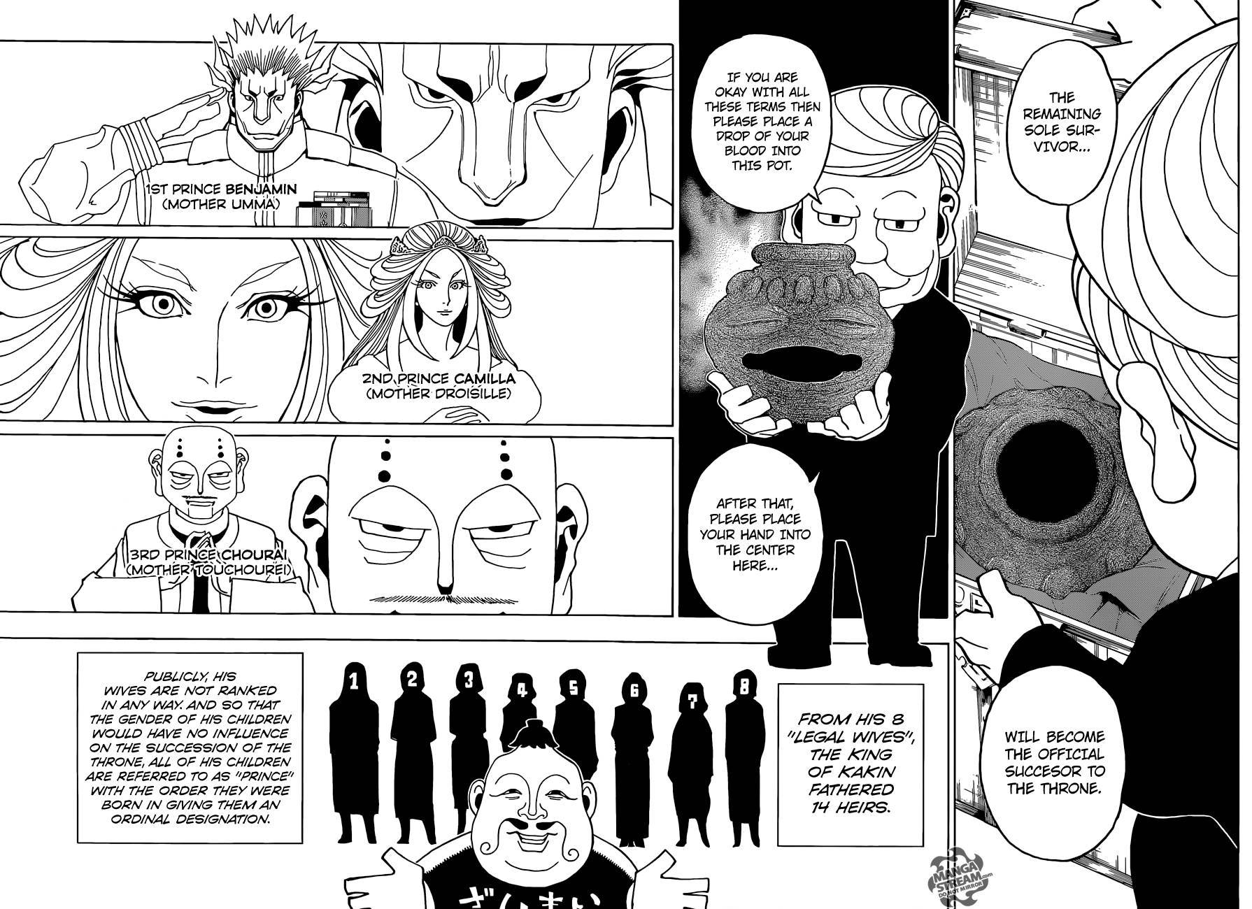 Hunter X Hunter Chapter 349 page 2 - Chapter 349: Worm Toxin