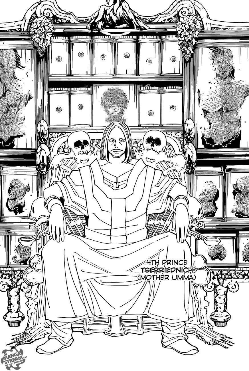 Hunter X Hunter Chapter 349 page 3 - Chapter 349: Worm Toxin