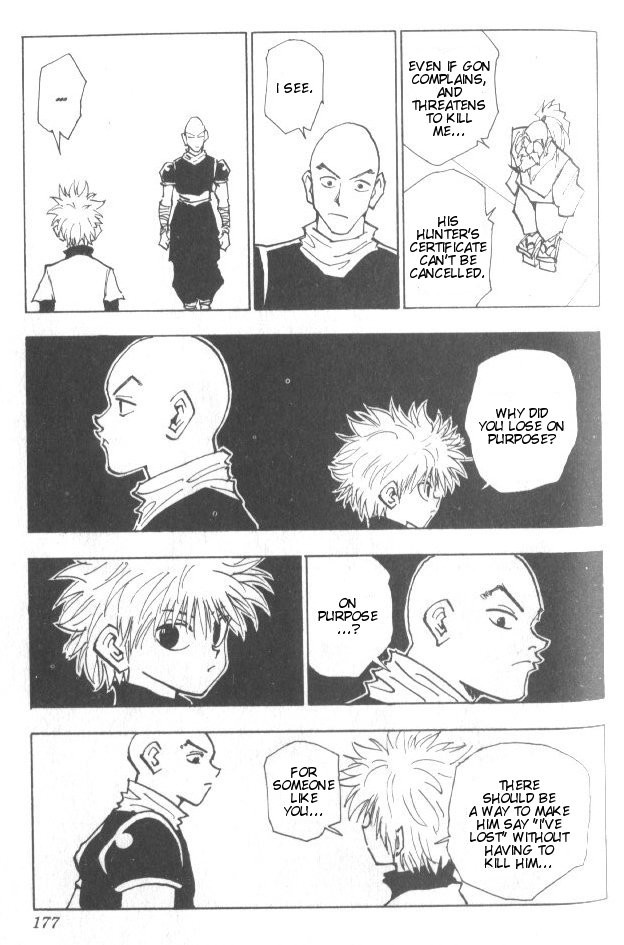 Hunter X Hunter Chapter 35 page 12 - Chapter 35: Light and Darkness: Part 1