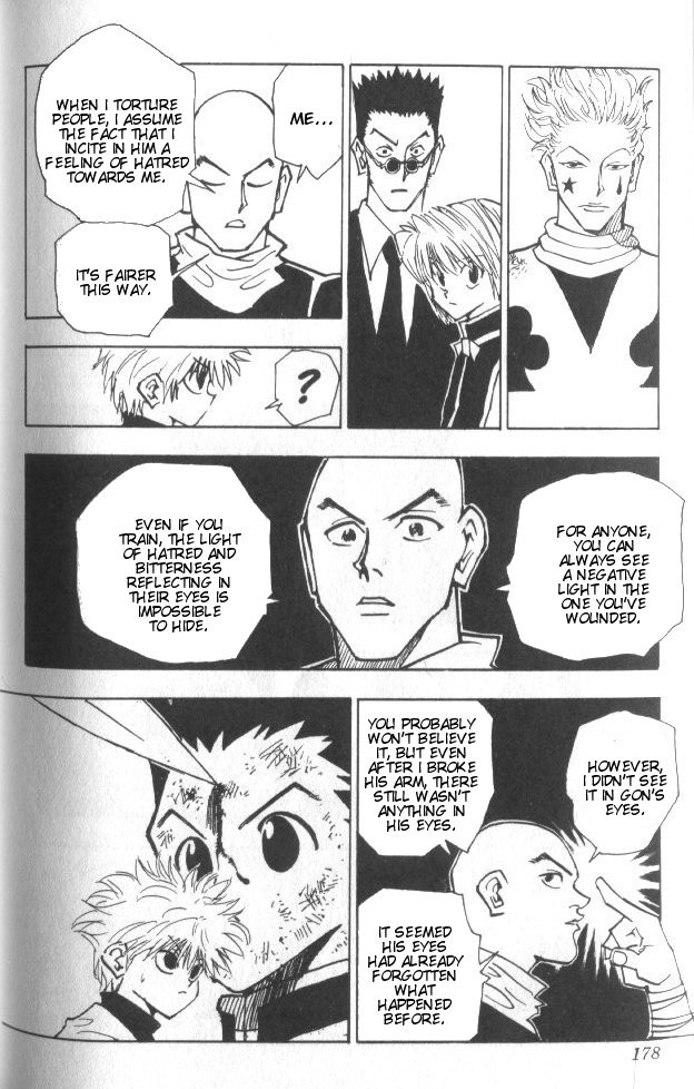 Hunter X Hunter Chapter 35 page 13 - Chapter 35: Light and Darkness: Part 1