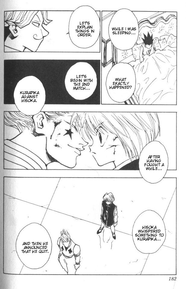 Hunter X Hunter Chapter 35 page 17 - Chapter 35: Light and Darkness: Part 1